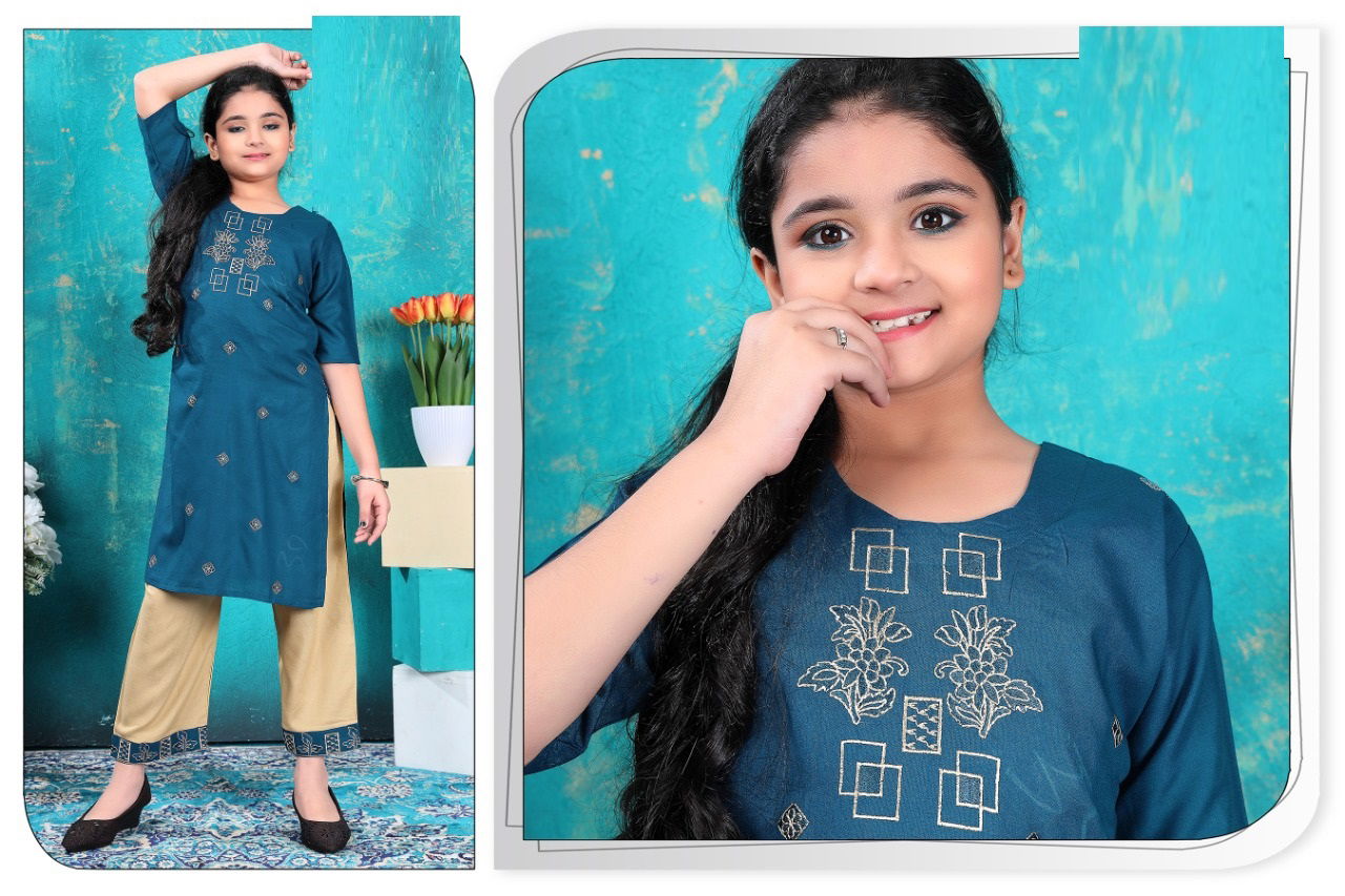 Depti 8055 Girls Wear Kurti With Bottom Catalog